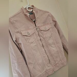Pink Denim Jacket